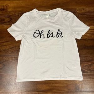 H&M Oh La La Shirt